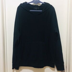 21 Men Black Hoodie by Forever 21‎ Men's XL